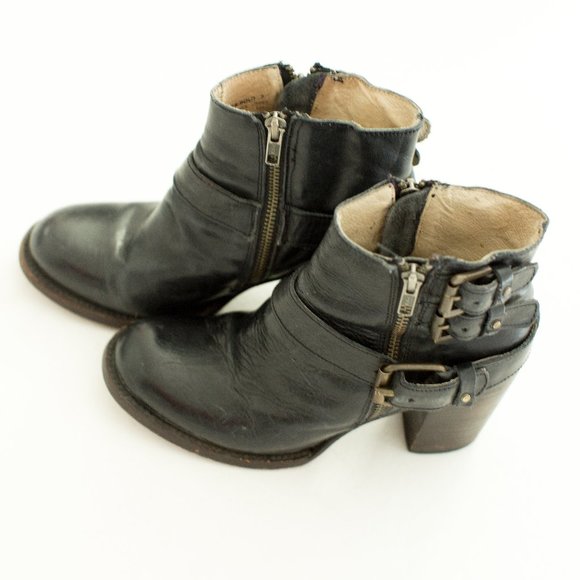 Freebird Black Buckle Boots - Picture 10 of 12